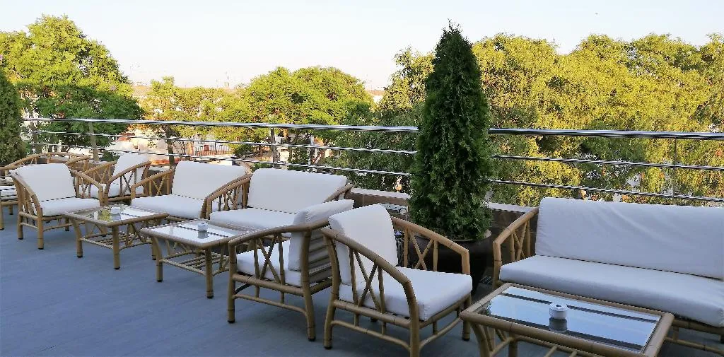 Terrace, Lb Lebrija Hotel, Andalucia