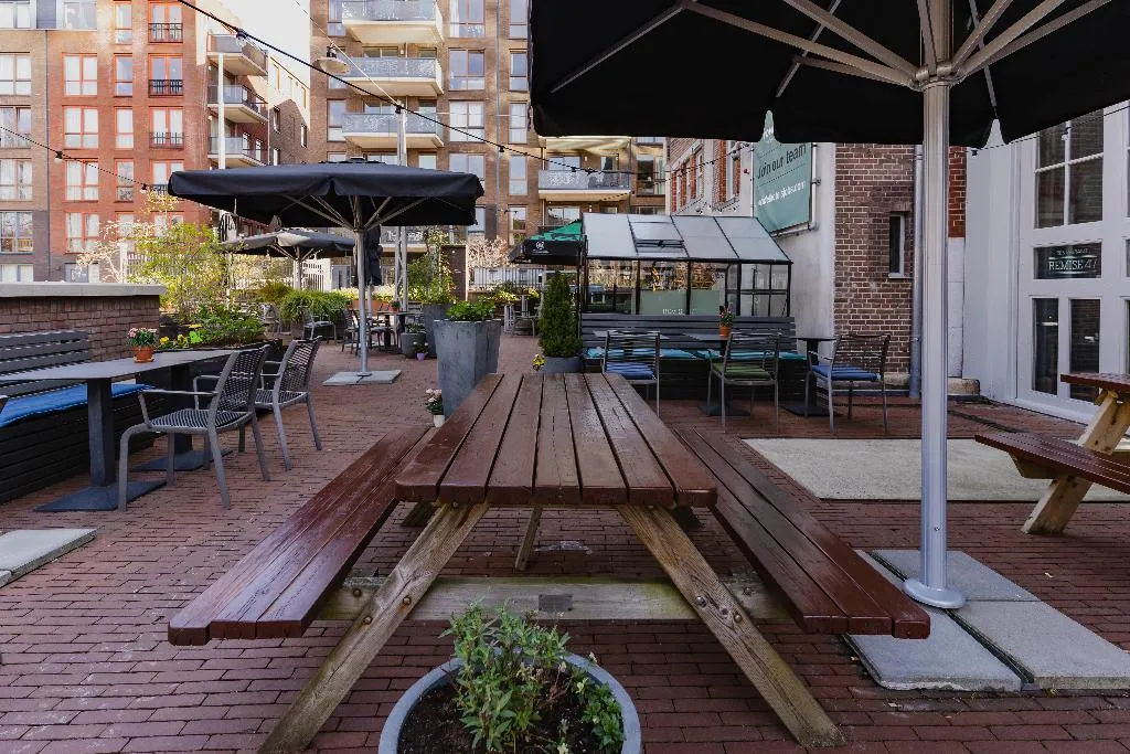 Terrace, Hotel De Hallen, Amsterdam