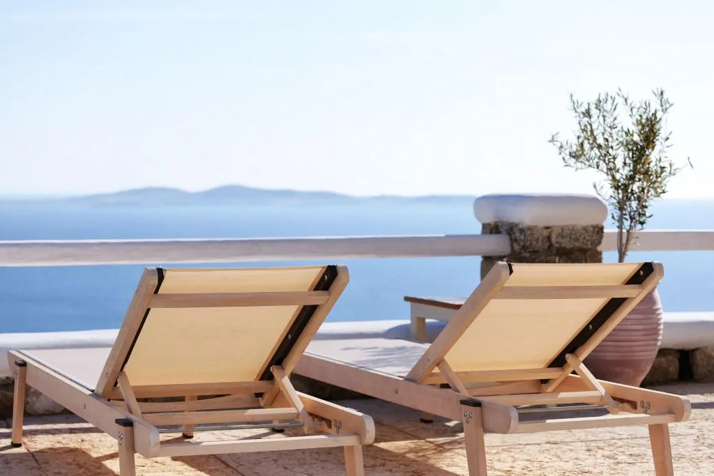Terrace, La Maison Blanche, Mykonos