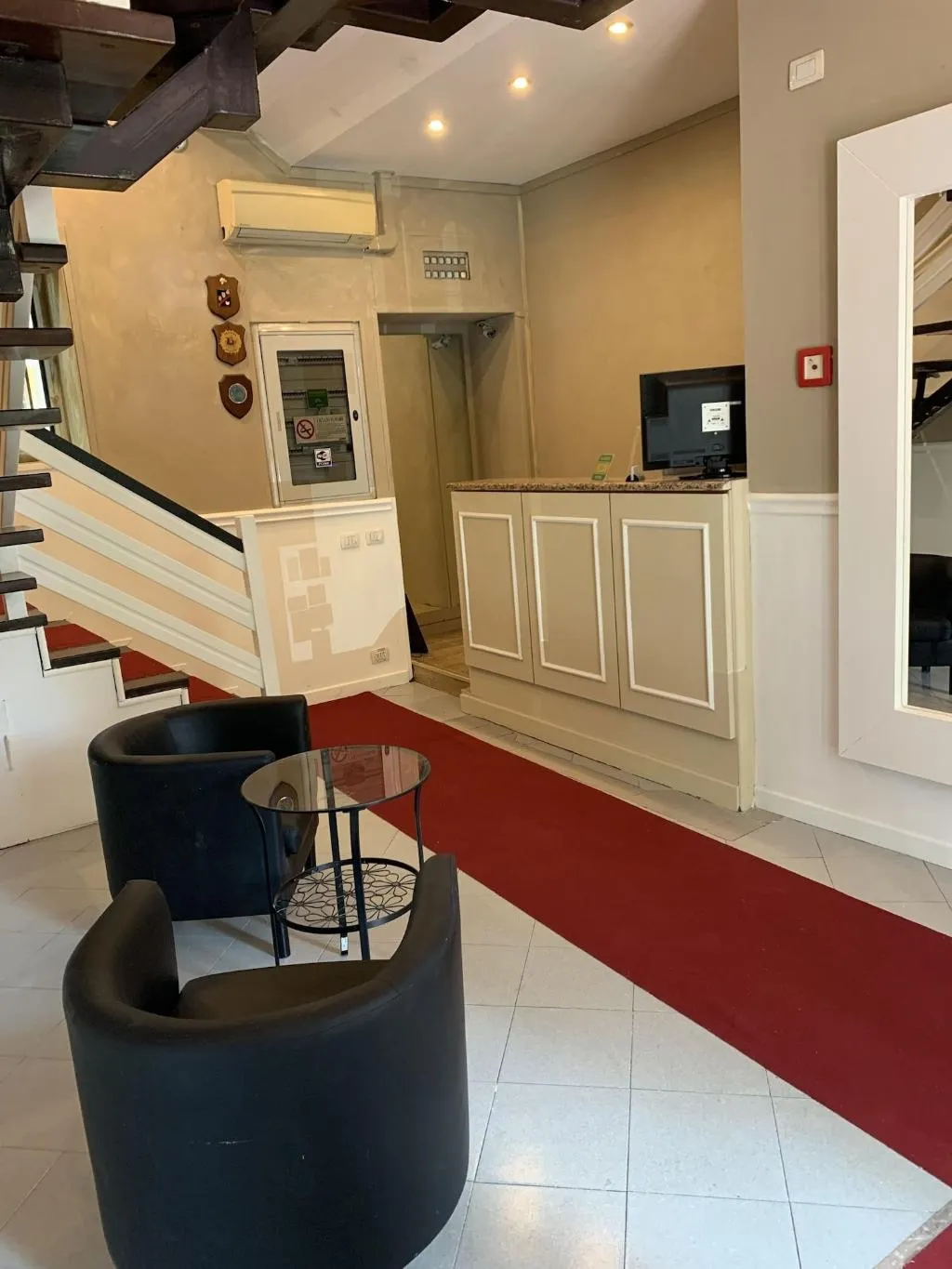 Lobby, Hotel Aurelia, Milan