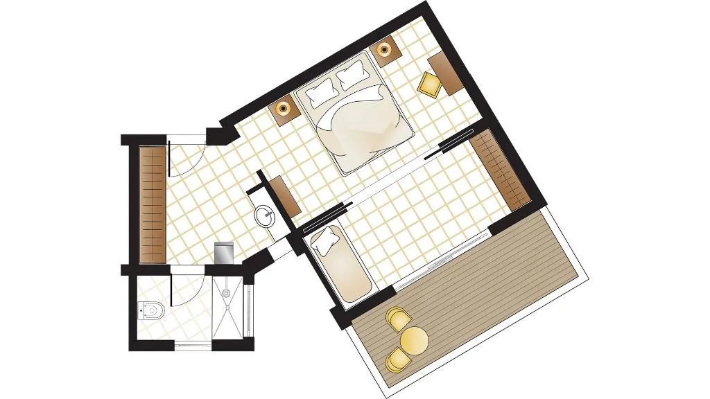 BUNGALOW STANDARD Room, Grecotel LUXME Dama Dama, Rhodes