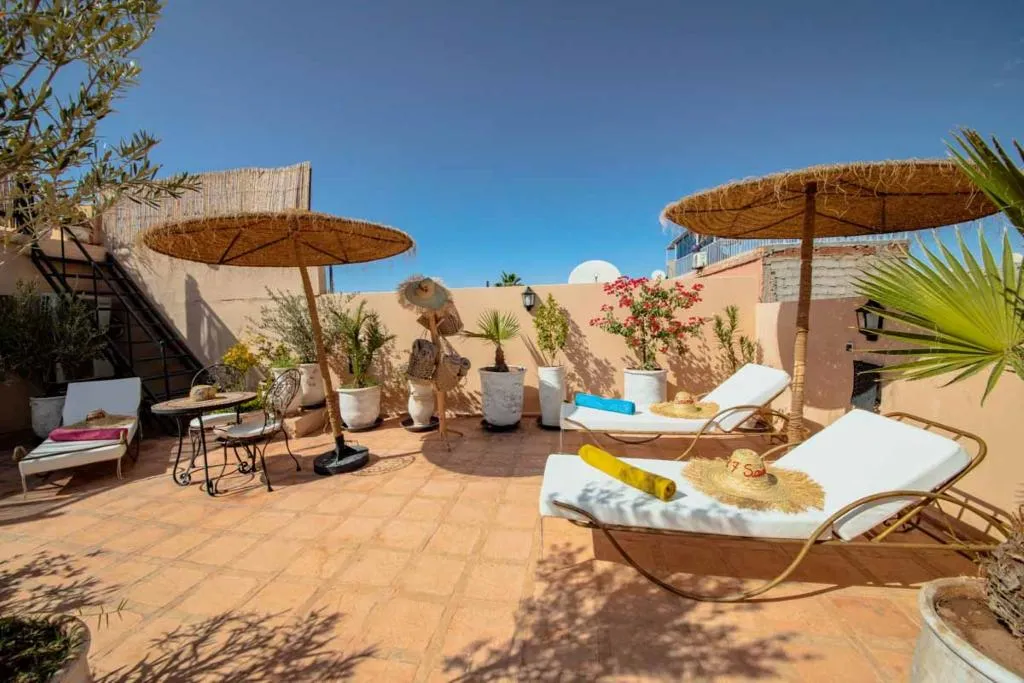 Terrace, Riad 7 Saints, Marrakech