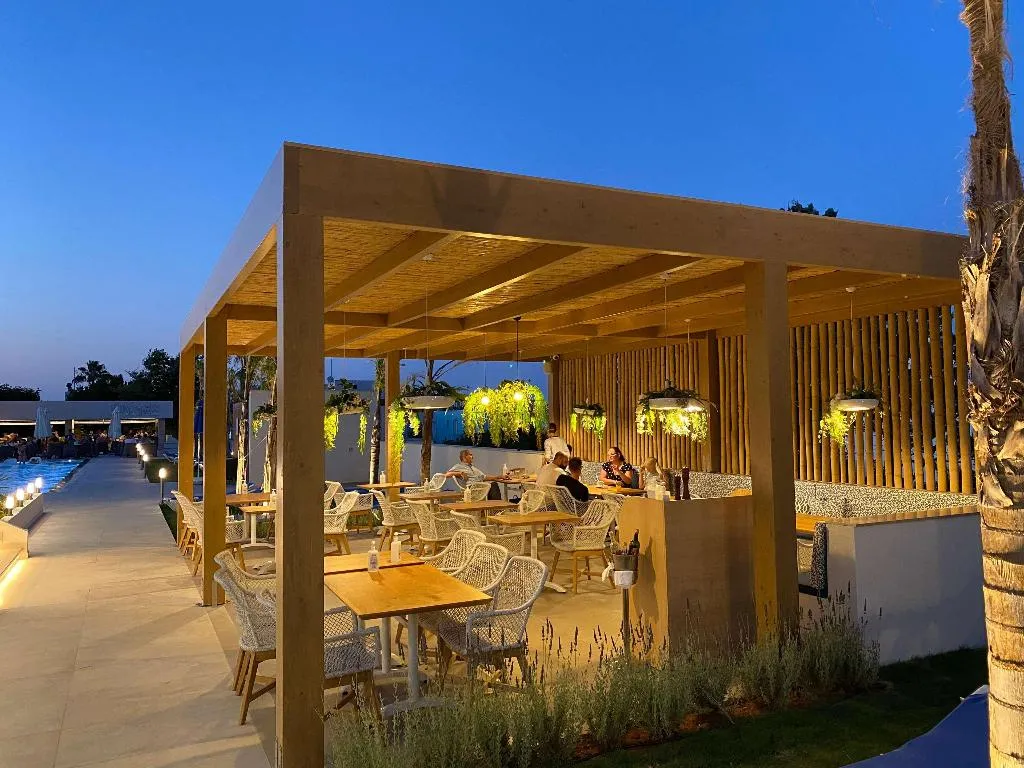 Restaurant, COOEE Kyknos Beach Hotel & Bungalows, Crete