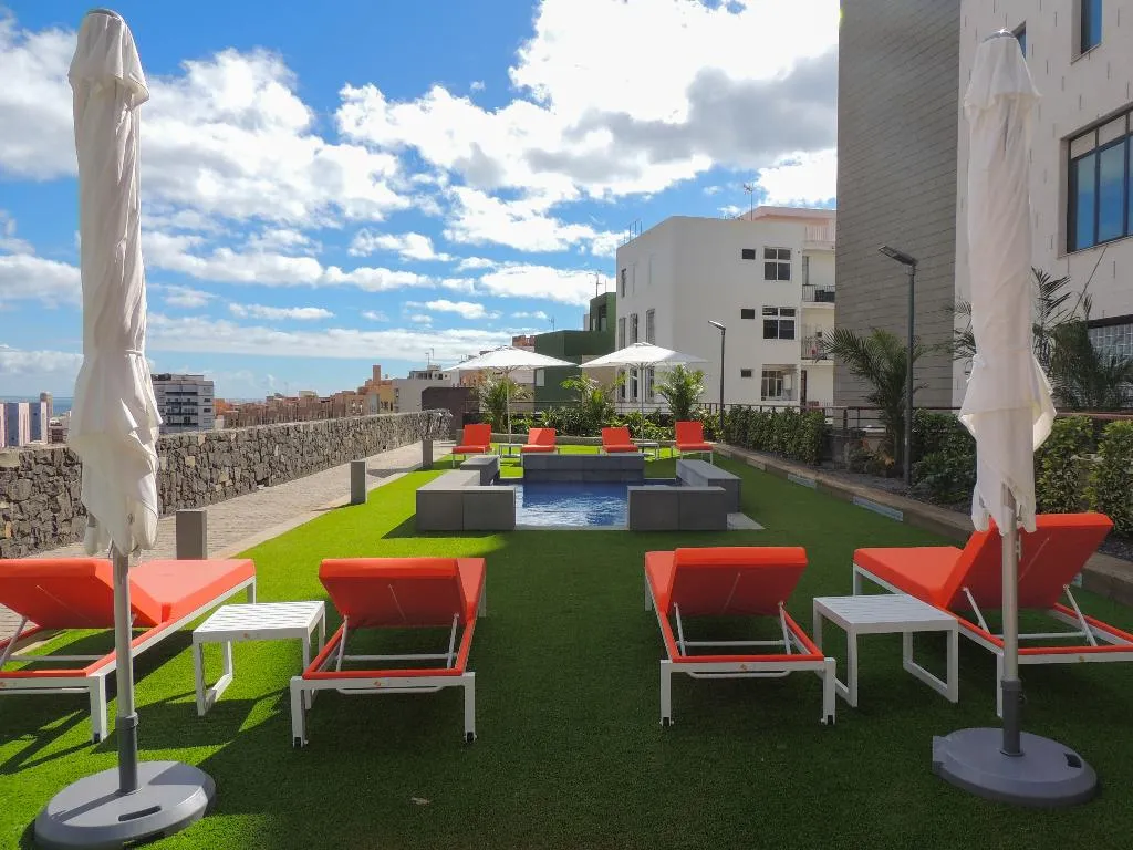 Terrace, Hotel Escuela Santa Cruz, Tenerife