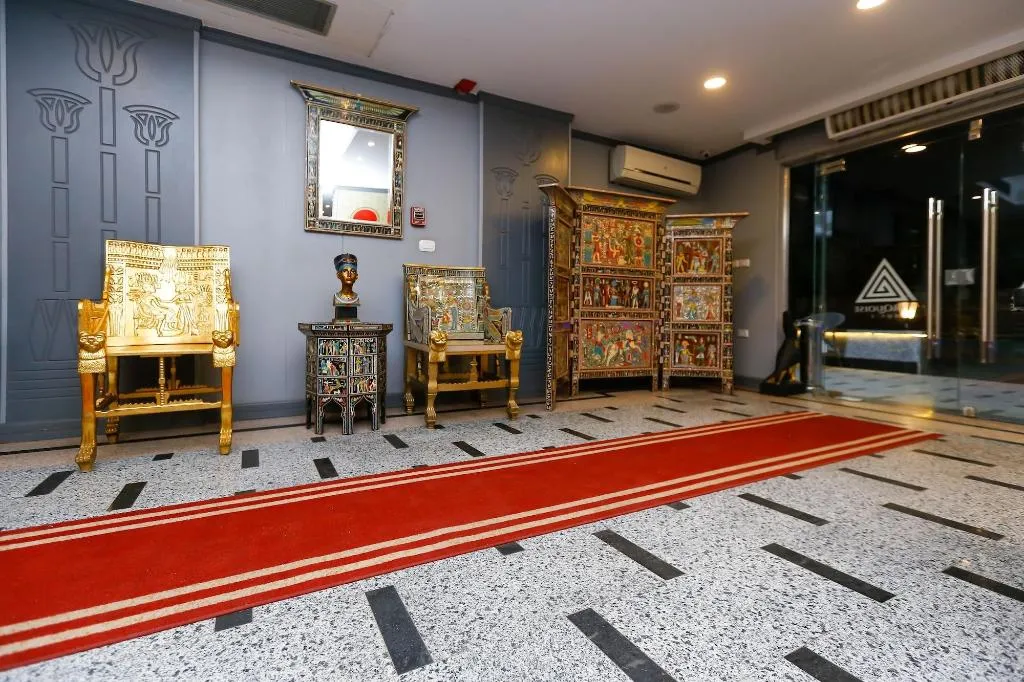 Lobby, Turquoise Pyramids Hotel, Cairo