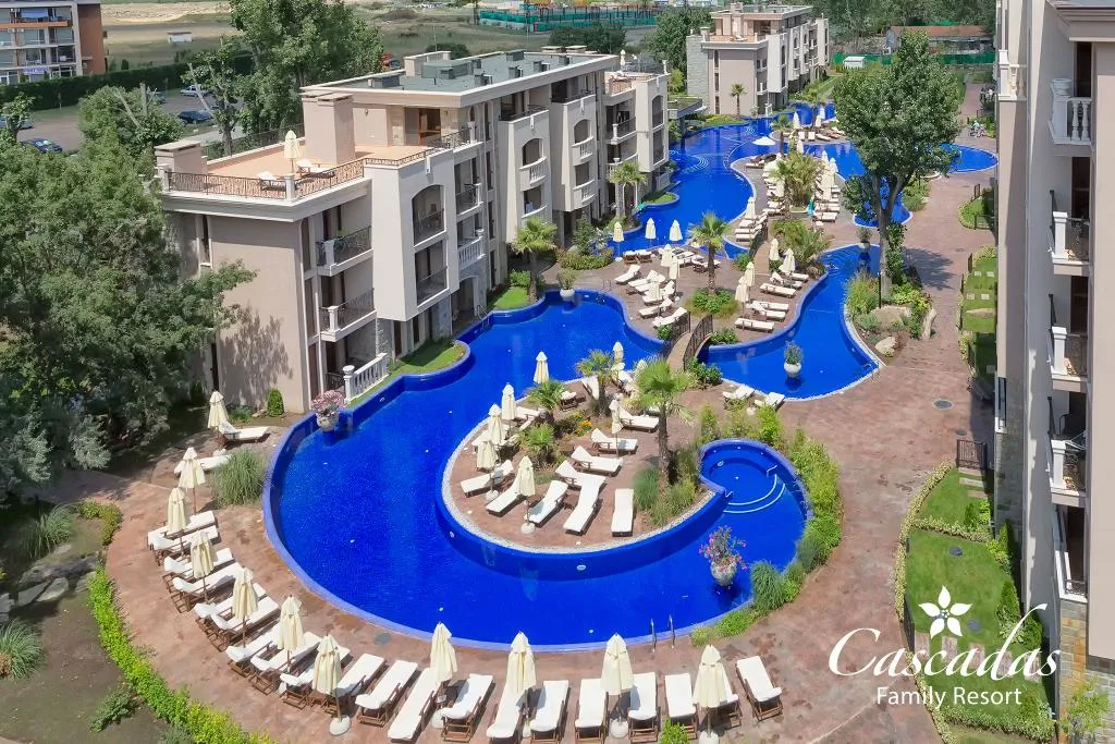 Pool, Cascadas Family Resort, Bourgas
