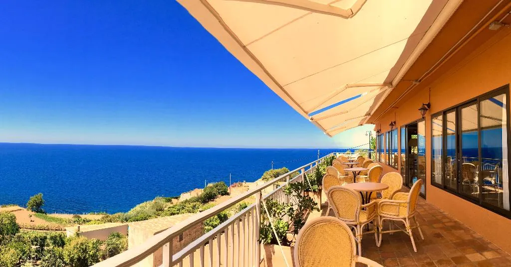 Terrace, Hotel Sa Coma, Majorca
