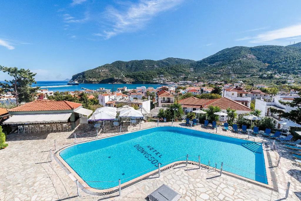 Double or Twin POOL VIEW Room, Hotel Dionyssos, Skiathos