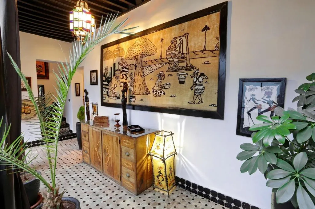 Lobby, Riad Dar Najat, Marrakech