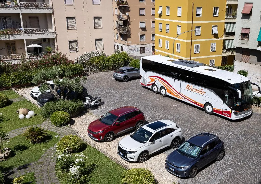 General view, Grand Hotel Tiberio, Rome