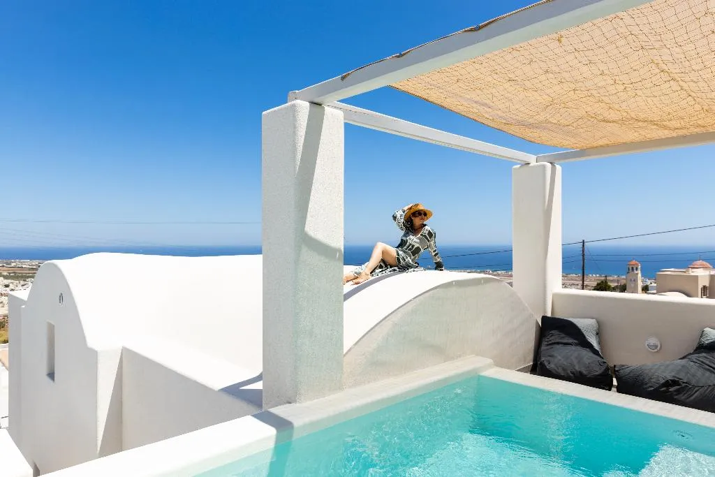 General view, Serapias Suites, Santorini