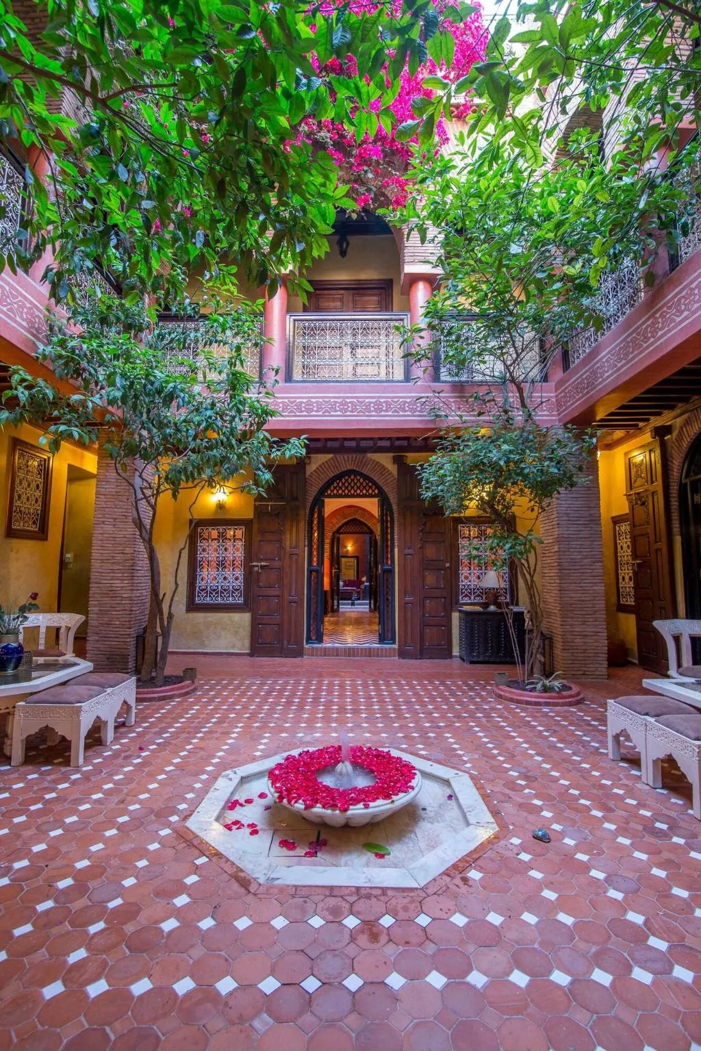 Lobby, Riad Samsli, Marrakech
