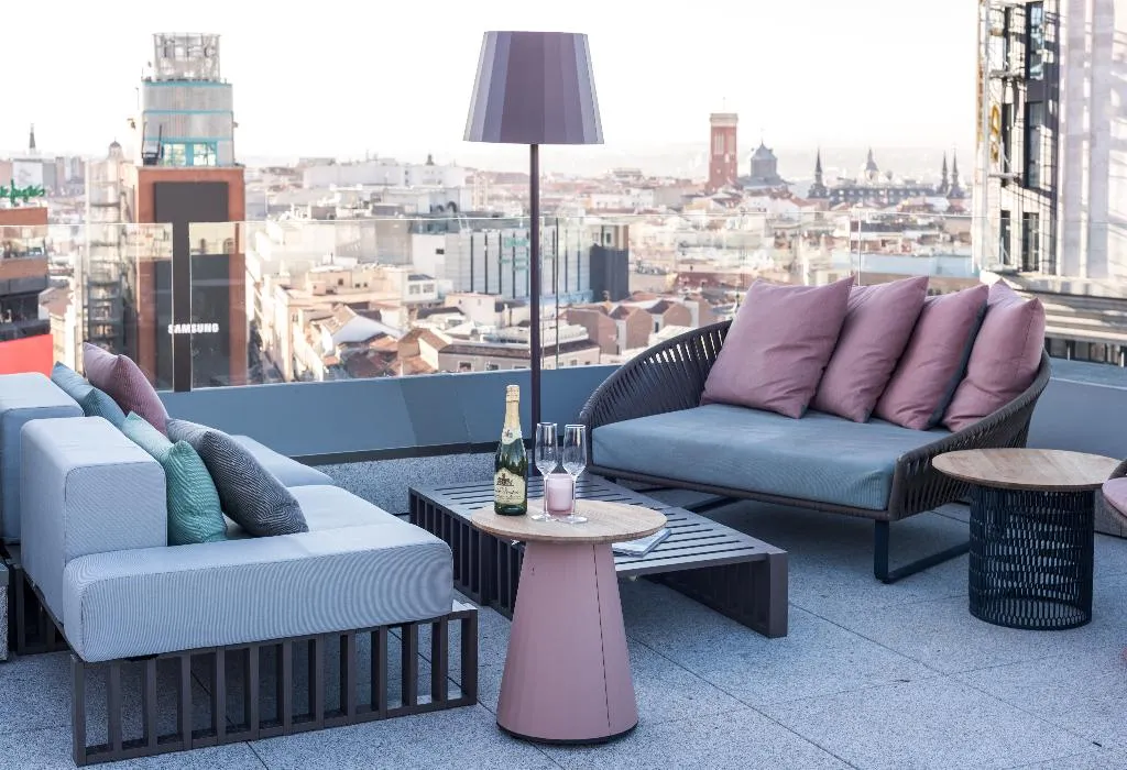 Terrace, Gran Via Centric II, Madrid