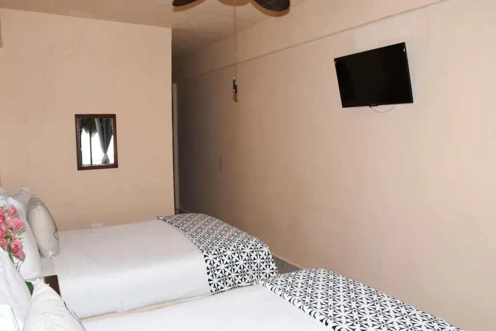 DOUBLE TWO DOUBLE BEDS Room, Hotel Boutique Casa Kuka, Cancun Area