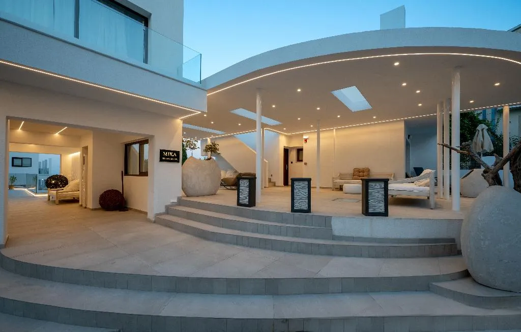 Lobby, Mika Villas & Suites, Crete