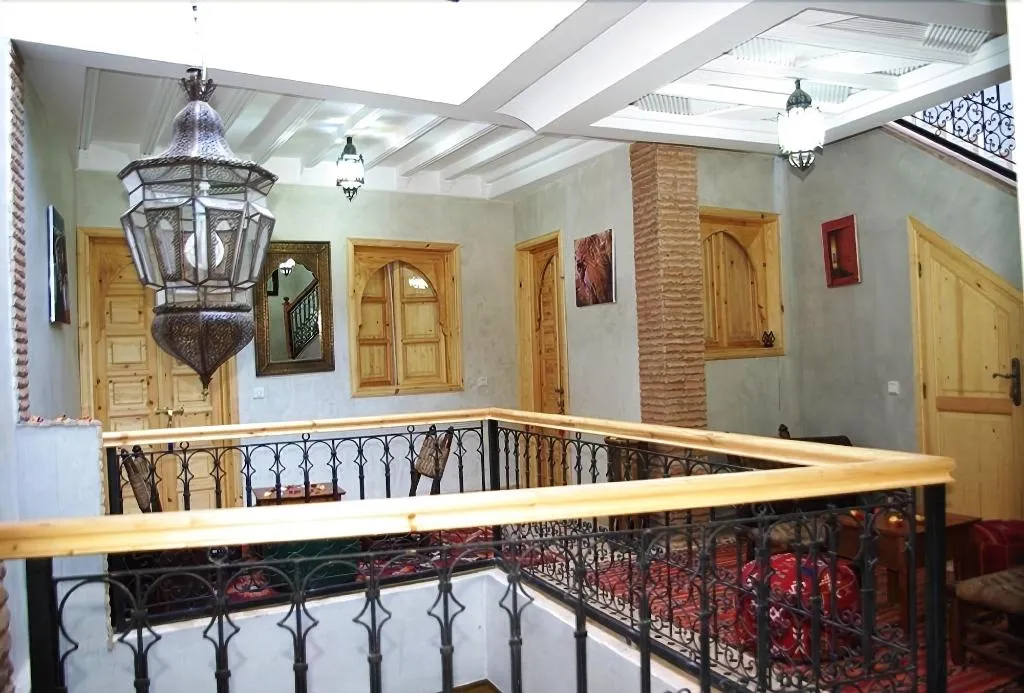 Lobby, Riad Mellouki, Marrakech