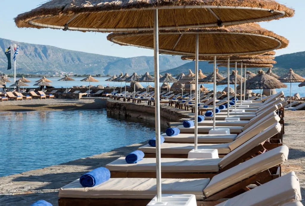 Beach, Aquila Elounda Village Resort, suites & spa, Crete