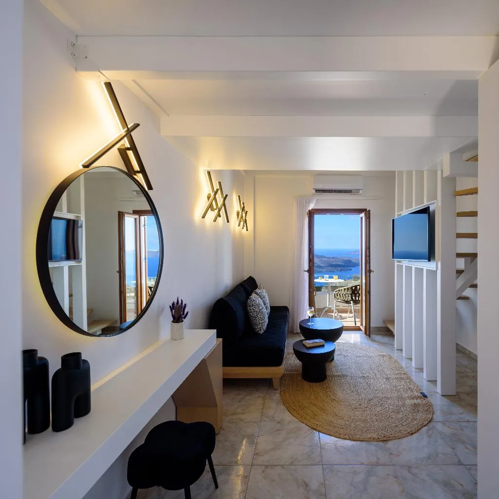 DOUBLE ONE BED Room, Astir Thira Hotel, Santorini