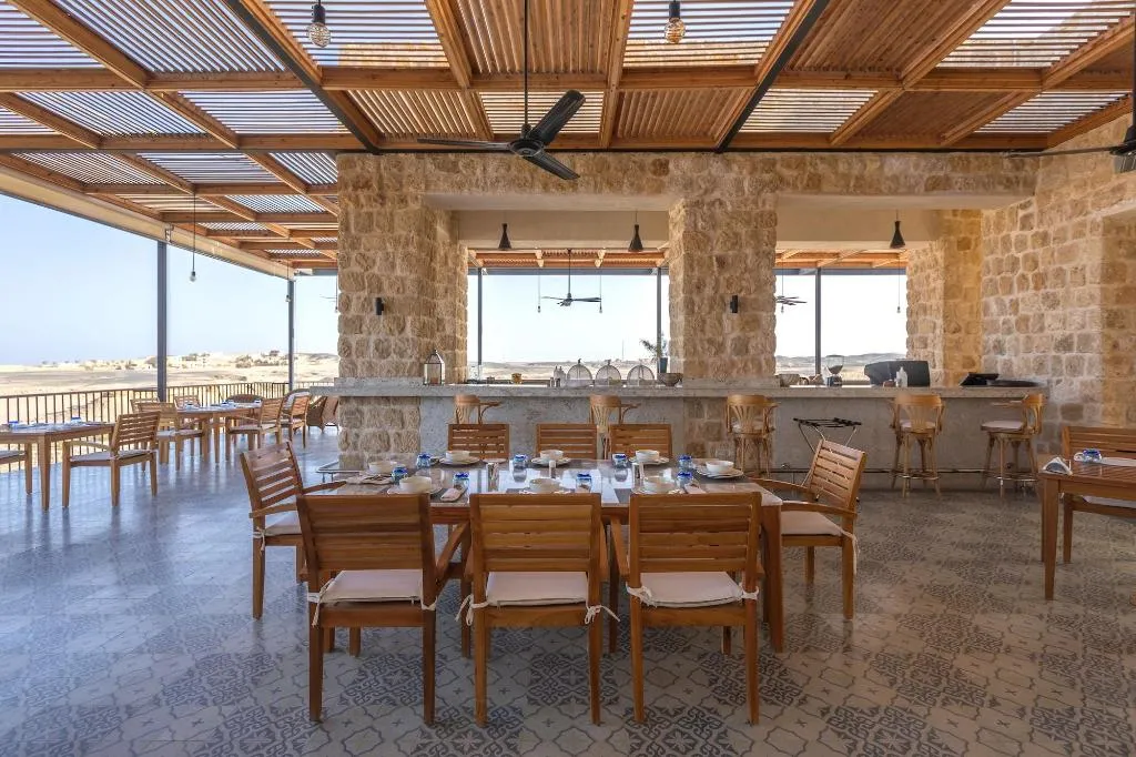 Terrace, Wadi Sabarah Lodge, Red Sea Riviera