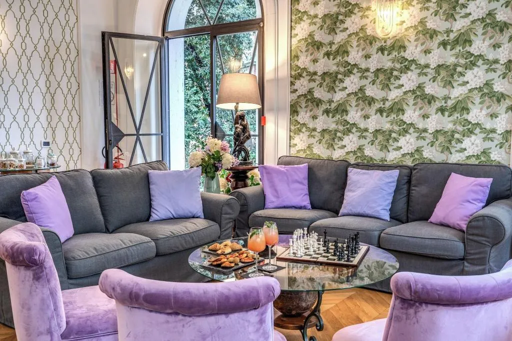Room, Hotel Villa Mangili, Rome