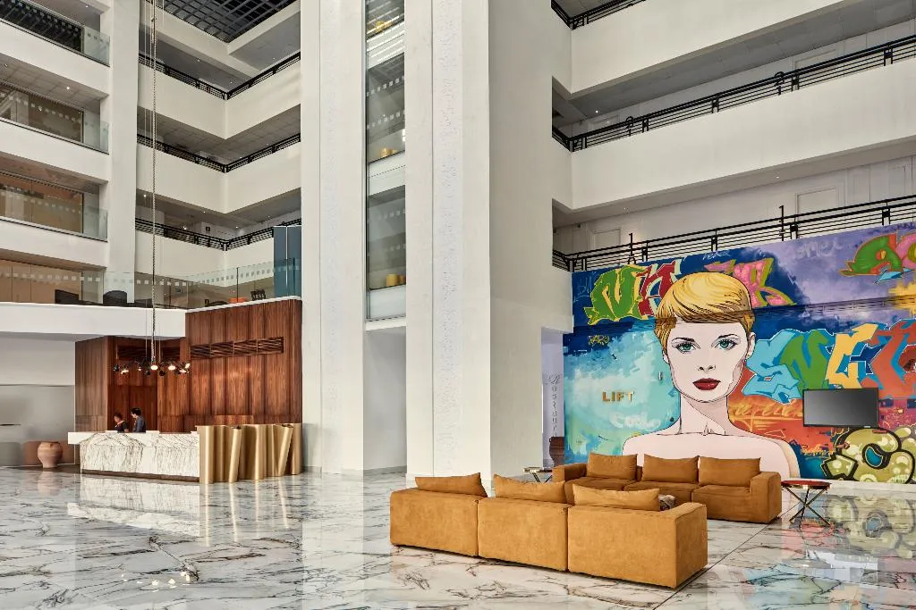 Lobby, Atlantica Sancta Napa Resort, Cyprus