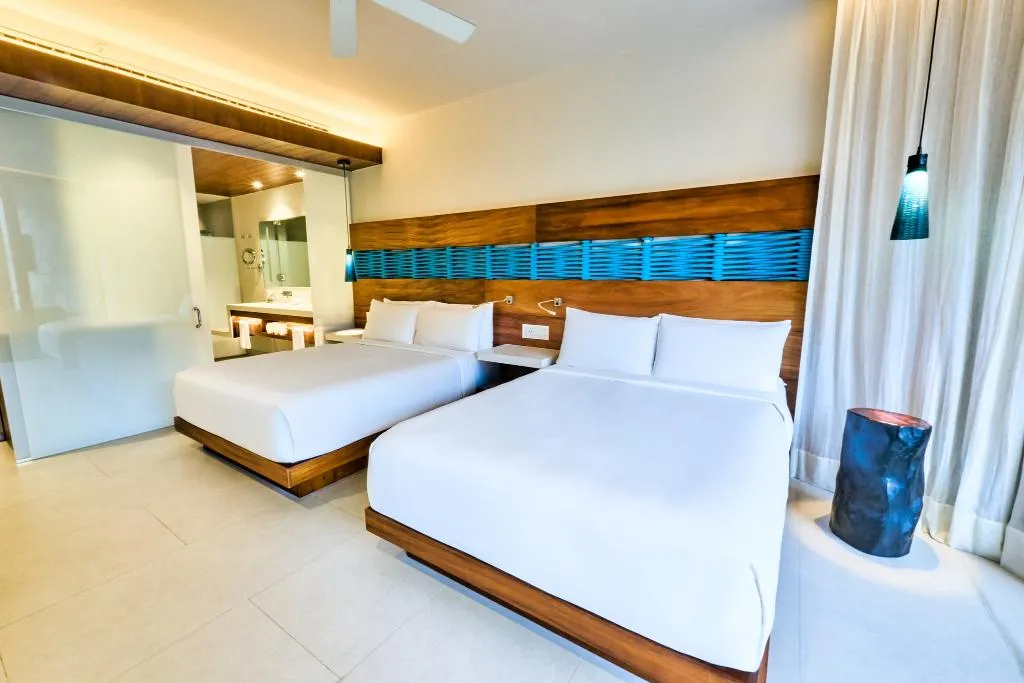 DOUBLE GARDEN VIEW TWO QUEEN BEDS Room, Devossion by Live Aqua Playa del Carmen AI Only Ad, Playa Del Carmen