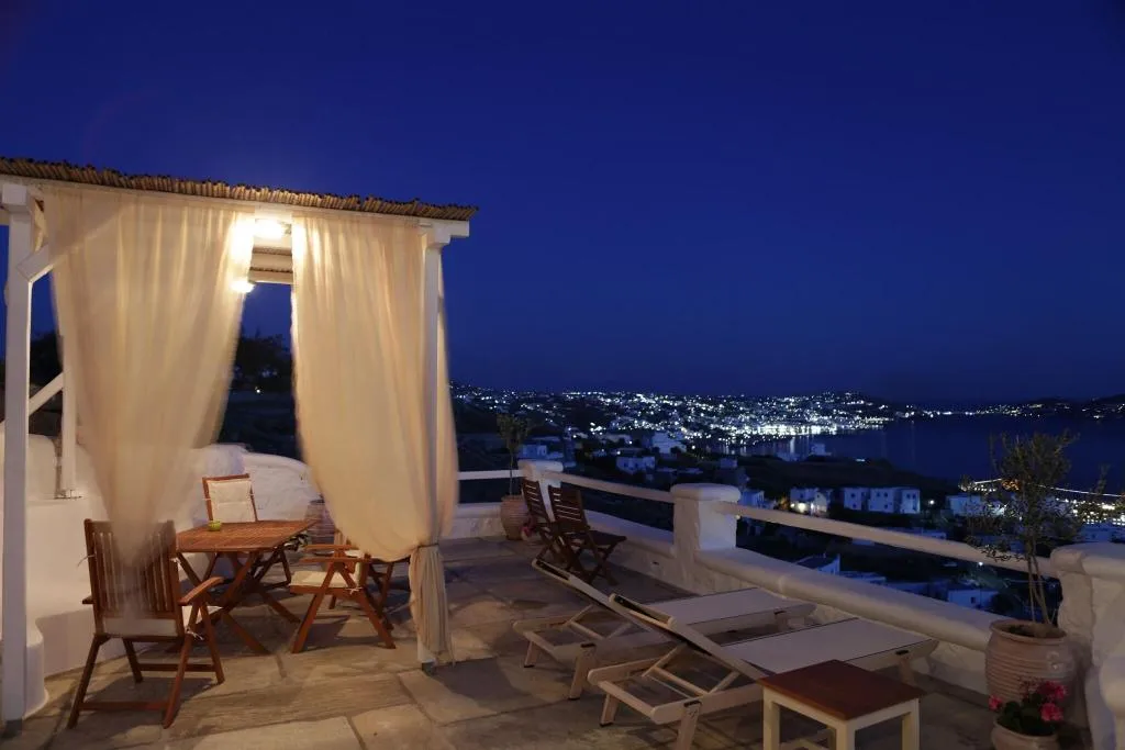 Terrace, La Maison Blanche, Mykonos