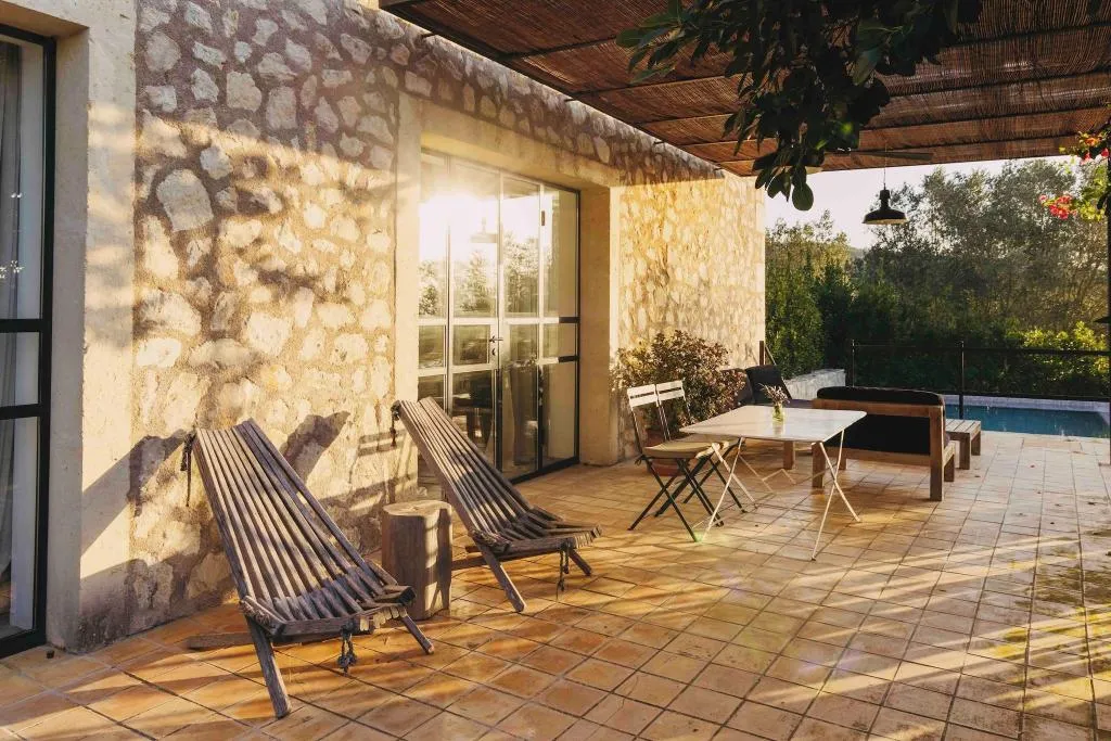 Terrace, Finca Serena, Majorca