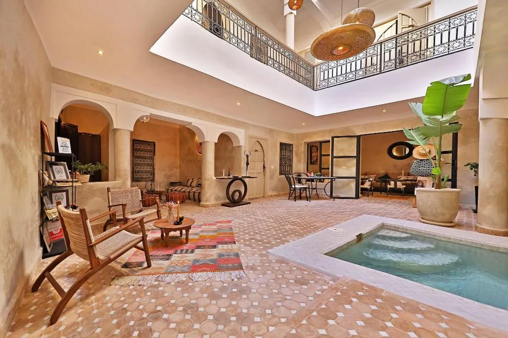 Lobby, Riad Al Badia, Marrakech