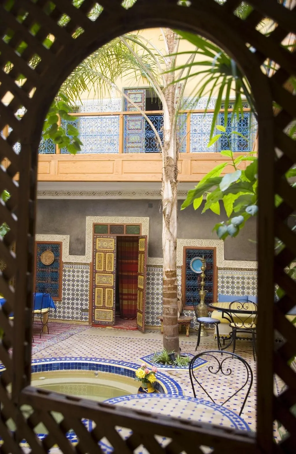 Lobby, Riad Zara, Marrakech