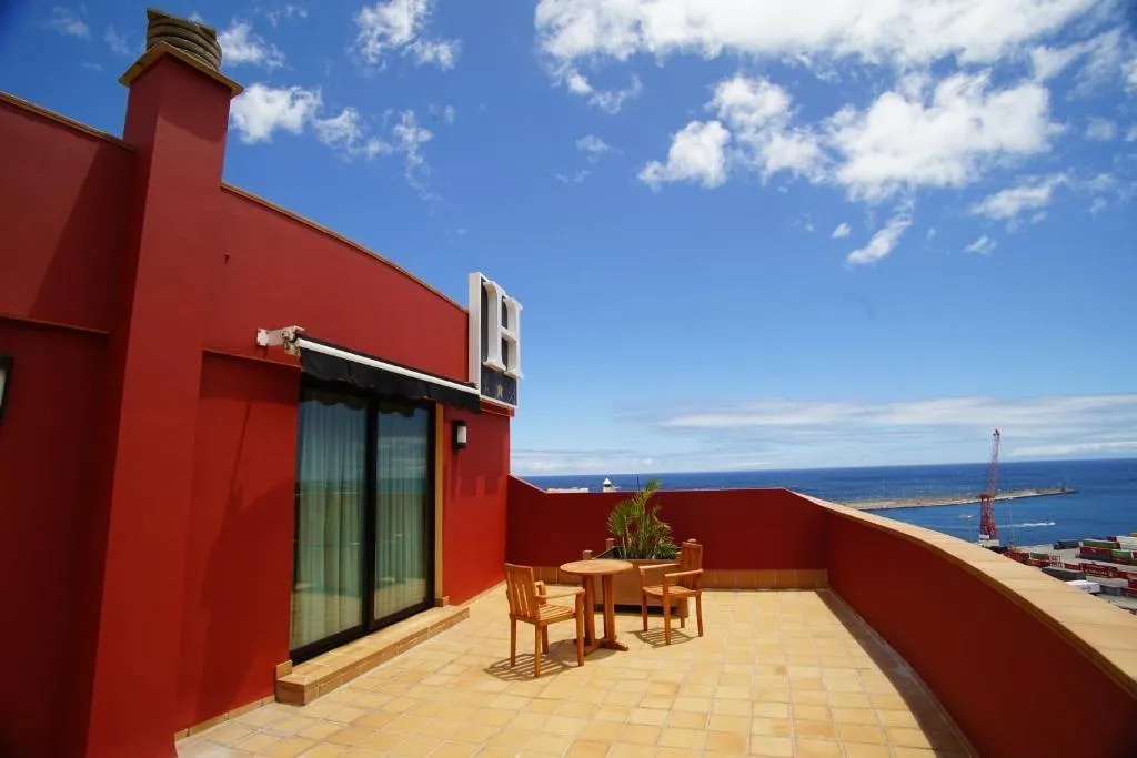 Terrace, Galeon Hotel, La Palma