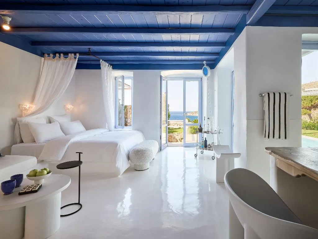 VILLA DELUXE WITH PRIVATE POOL Room, Mykonos Blu, A Resort to Live, Mykonos