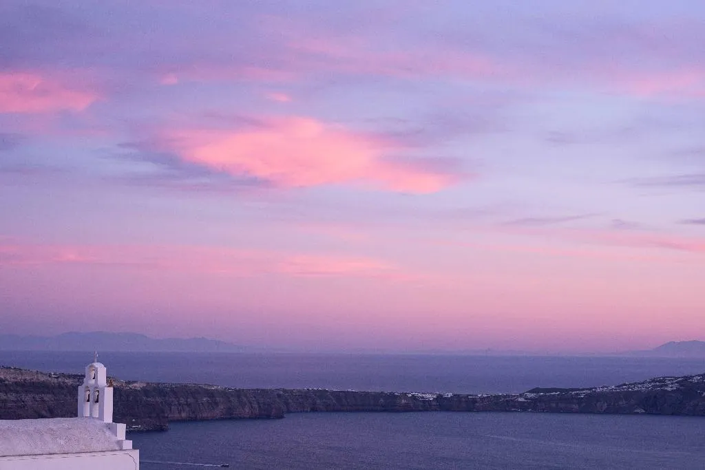 General view, La Roka Cliffside Memories, Santorini