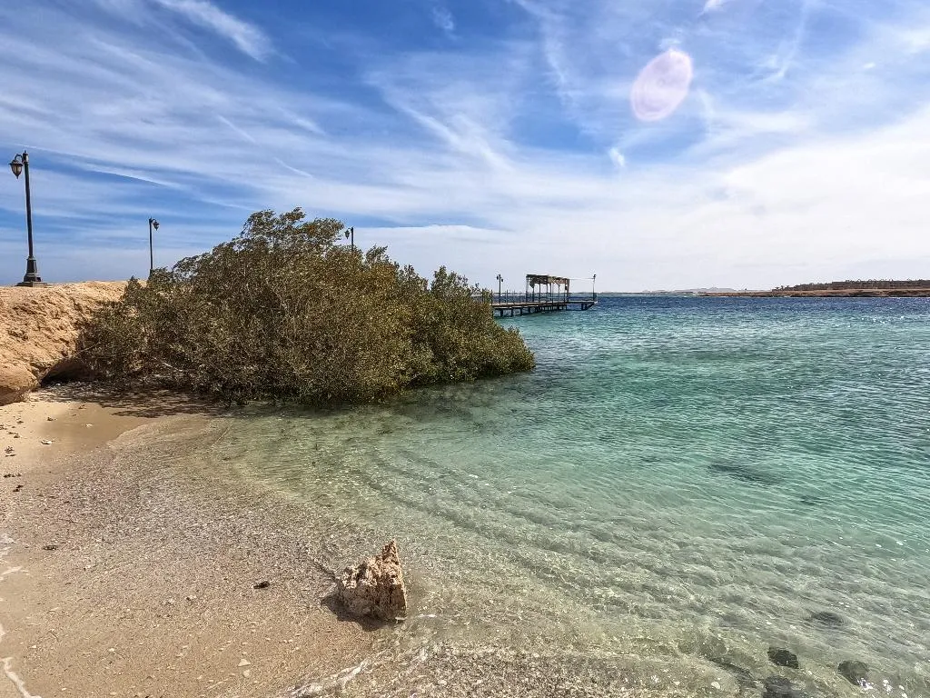 Beach, Mangrove Bay Resort, Red Sea Riviera