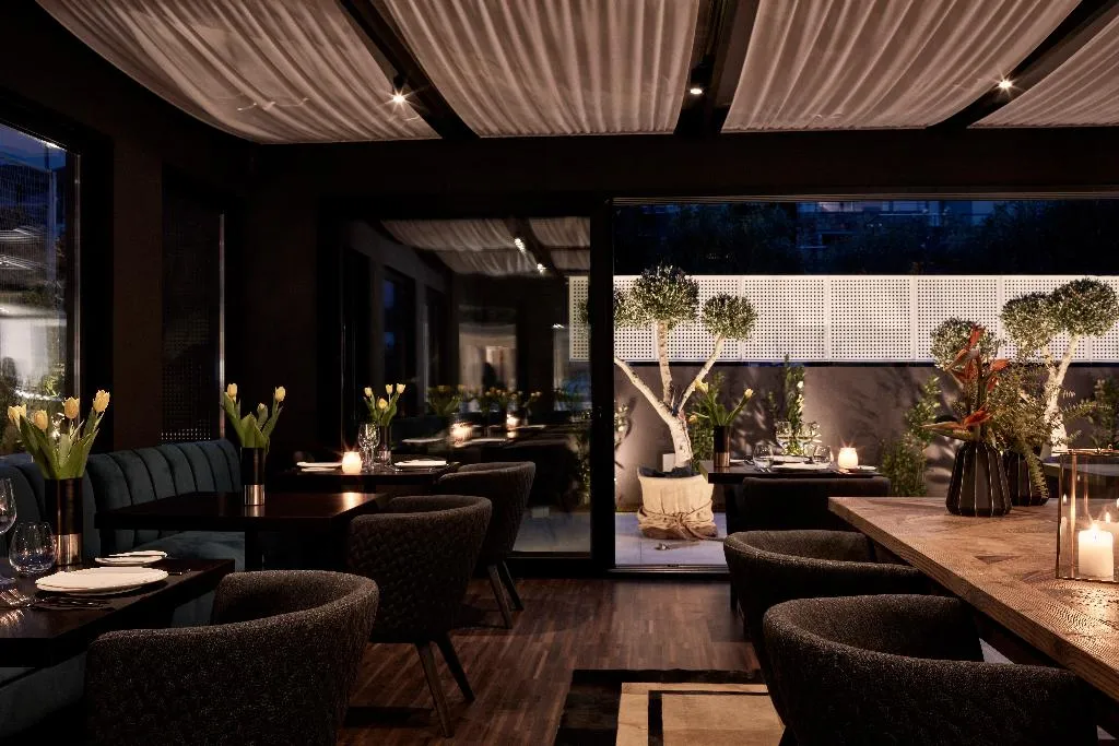 Restaurant, Azur Hotel, Athens