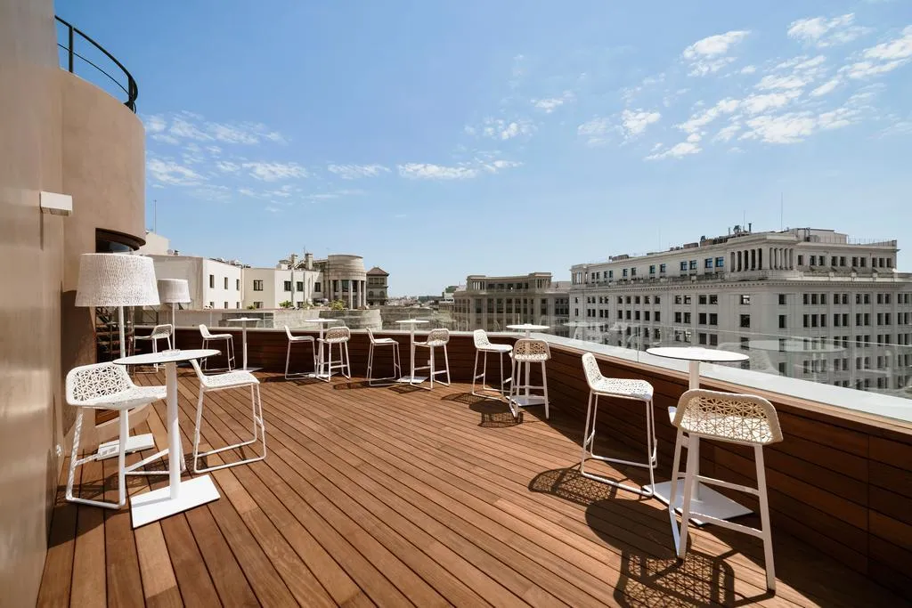 Terrace, Lamaro Hotel, Barcelona
