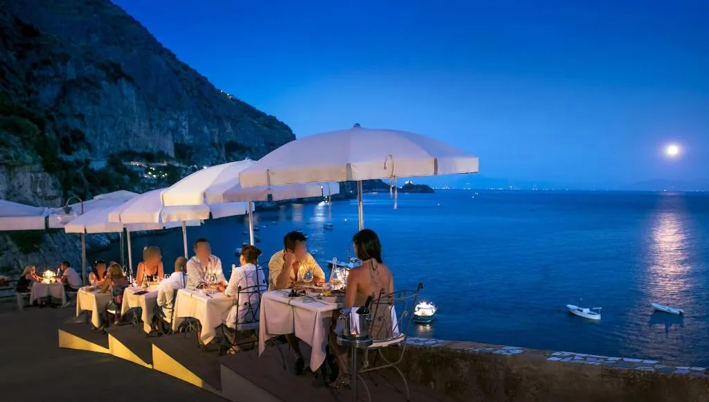 Restaurant, Hotel Onda Verde, Naples