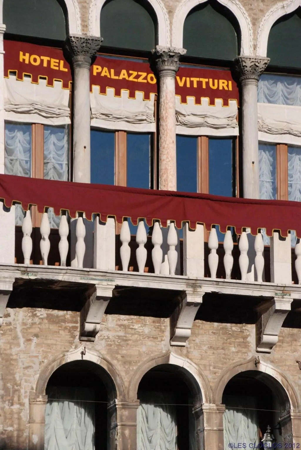 Terrace, Palazzo Vitturi, Venice