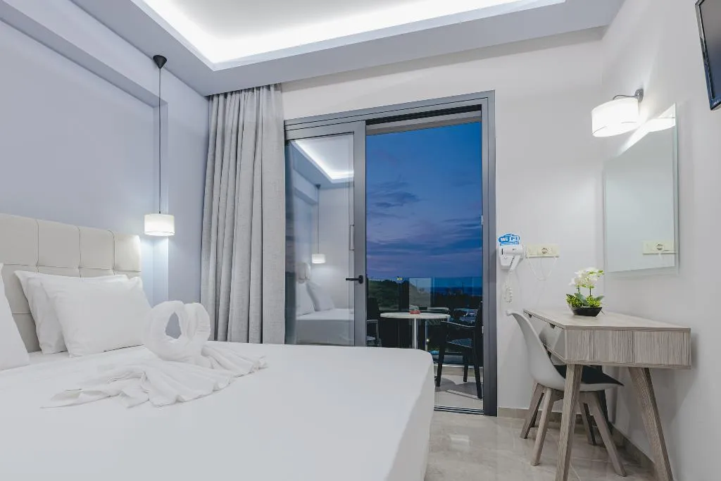 DOUBLE WITH BALCONY Room, Christina Apartments, Zante