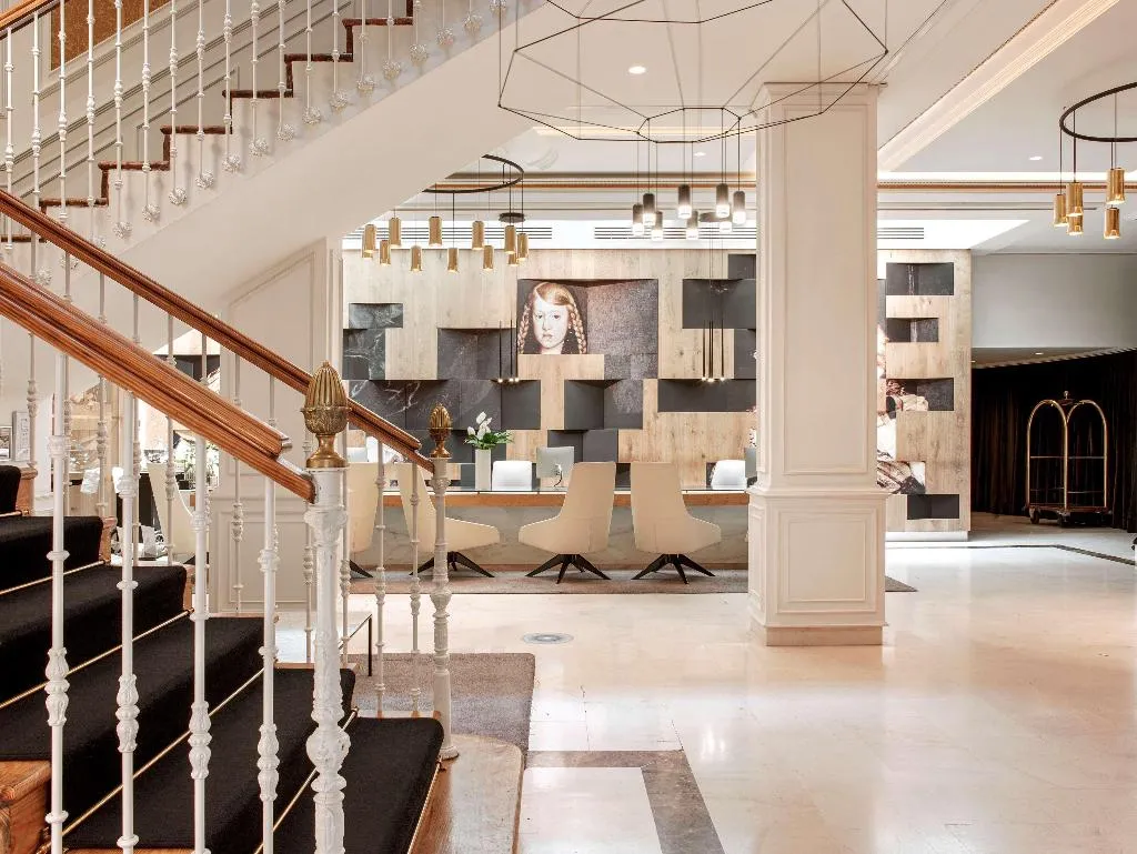 Lobby, Palacio de los Duques Gran Meliá, Madrid