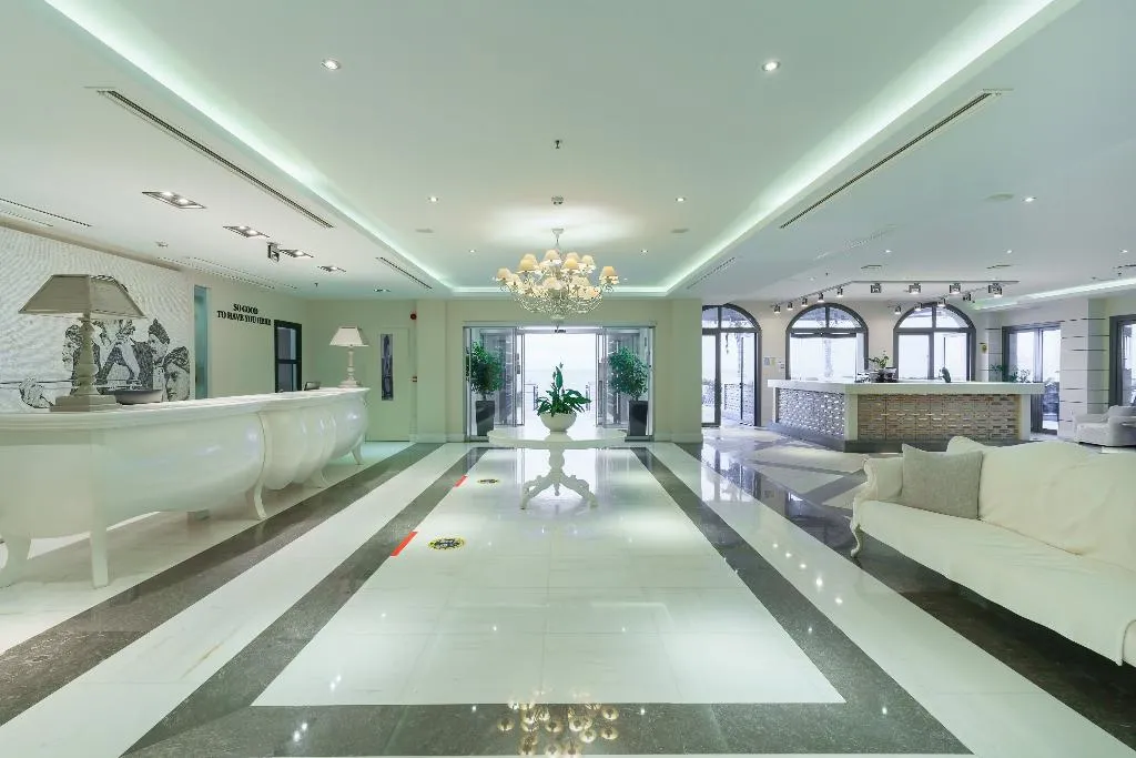 Lobby, Aegean Pearl Hotel, Crete