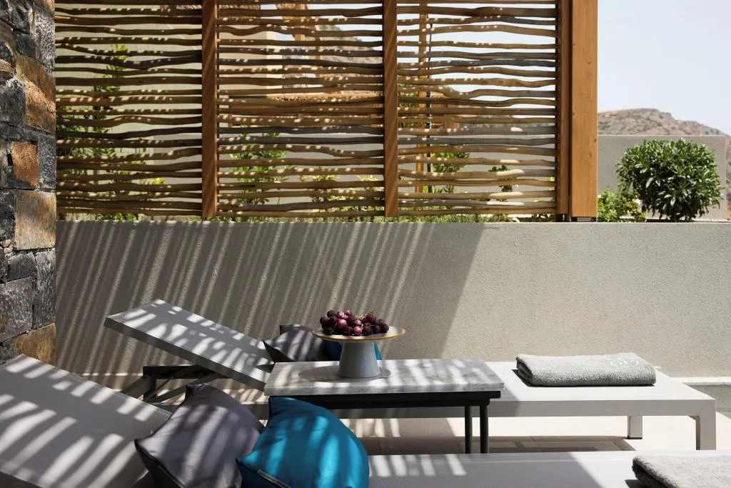 Terrace, Cayo Exclusive Resort and Spa, Crete
