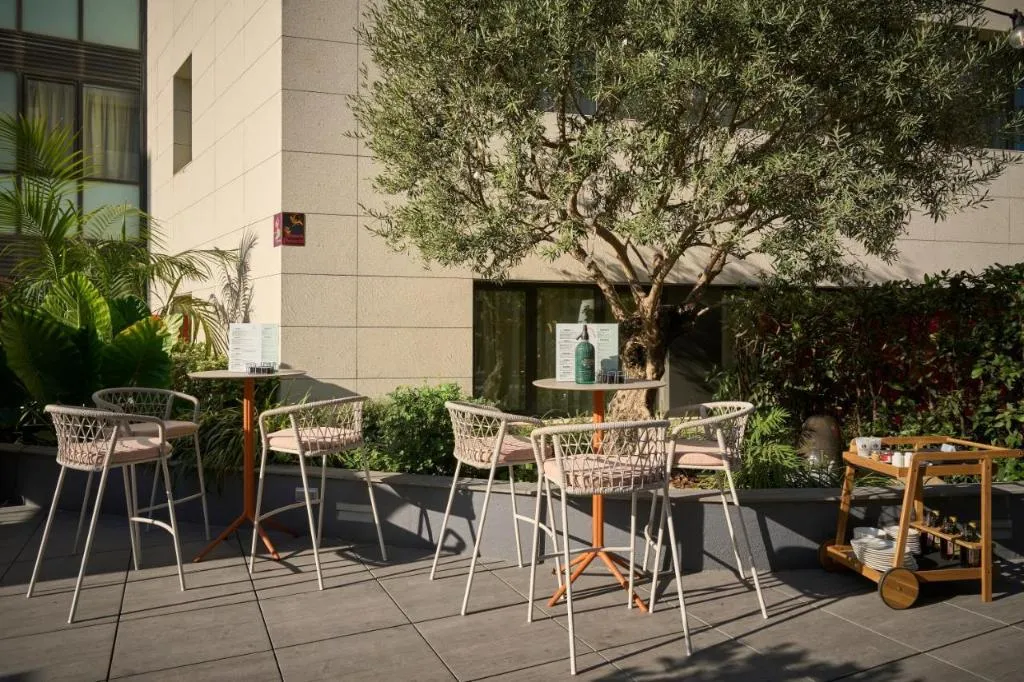 Terrace, Catalonia Ramblas, Barcelona