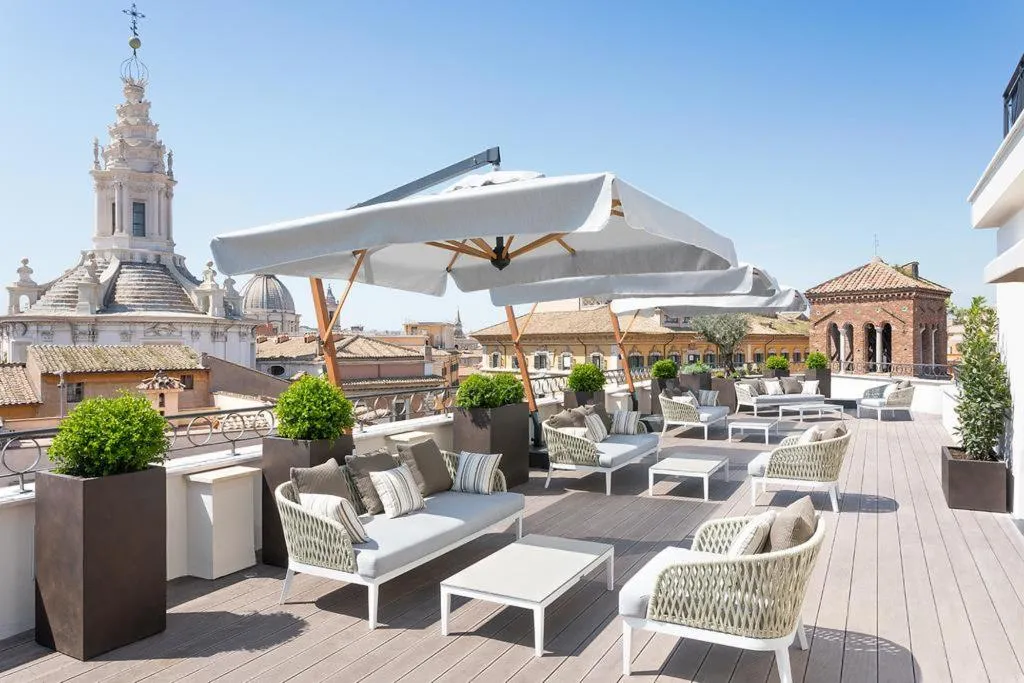 Terrace, The Pantheon Iconic Rome Hotel, Rome