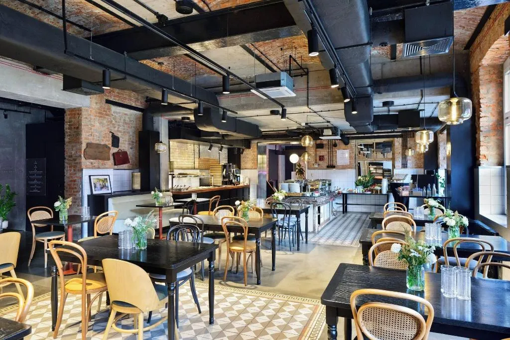 Restaurant, Dwor Uphagena ARCHE Gdańsk, Gdansk