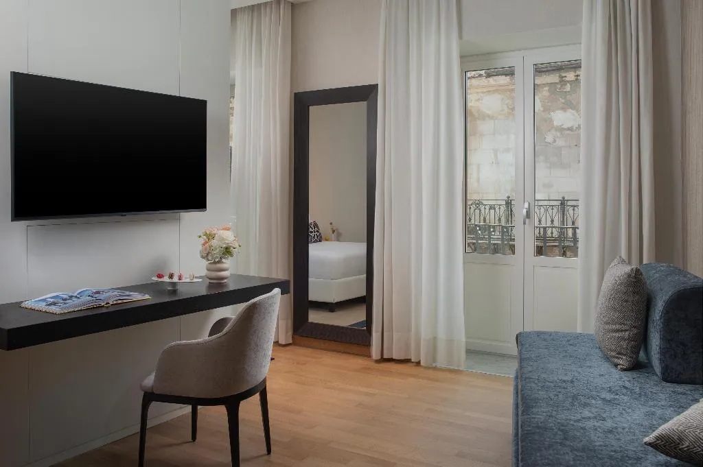 JUNIOR SUITE WITH BALCONY Room, NH Collection Palermo Palazzo Sitano, Palermo