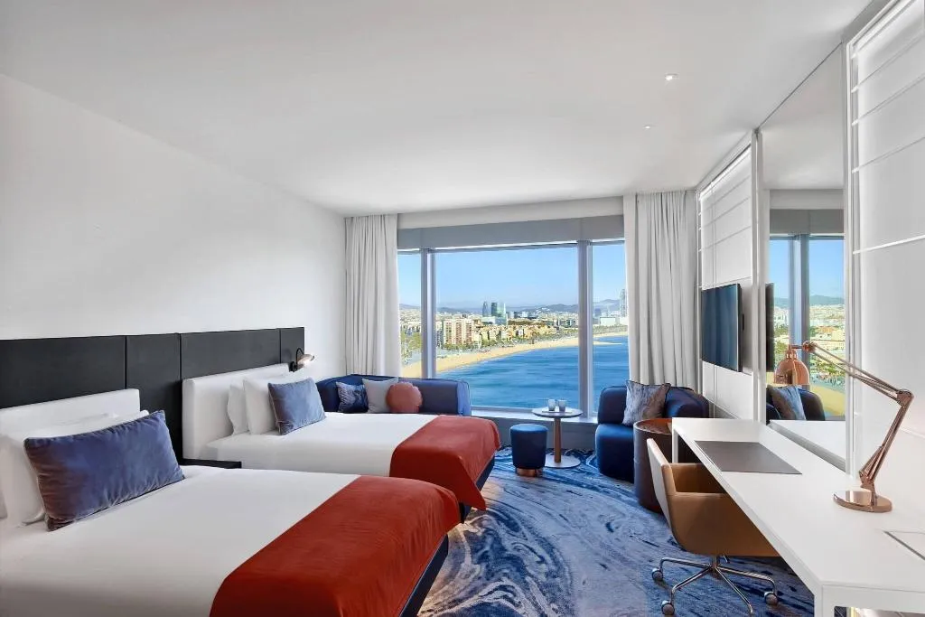TWIN SEA VIEW Room, W Barcelona, Barcelona