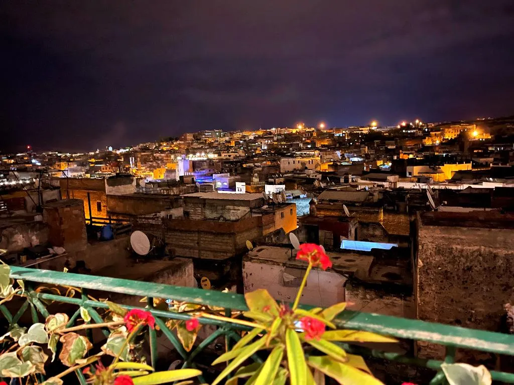 Terrace, Dar Guennoun, Fez