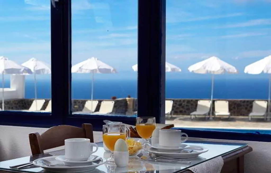 Restaurant, Agnadi Villas, Santorini