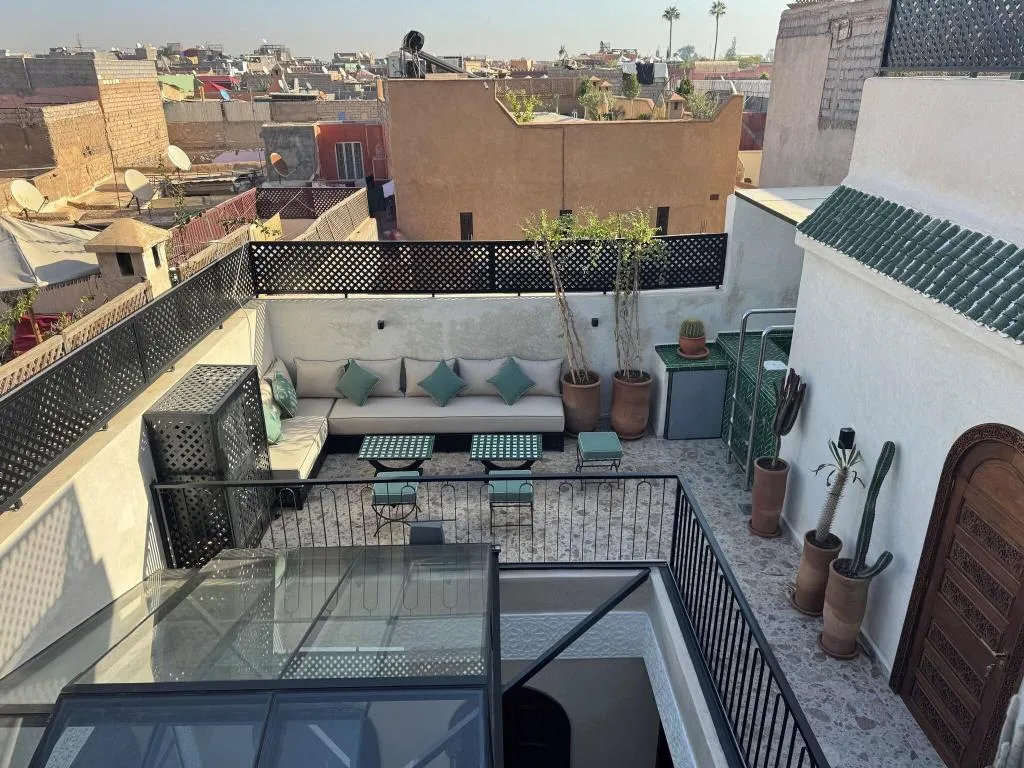 Terrace, Riad L'Etoile D'Orient, Marrakech